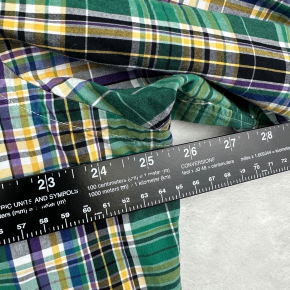 Ralph Lauren Classic Fit Plaid Long Sleeve Button Down Shirt Men's XL - Picture 6 of 11